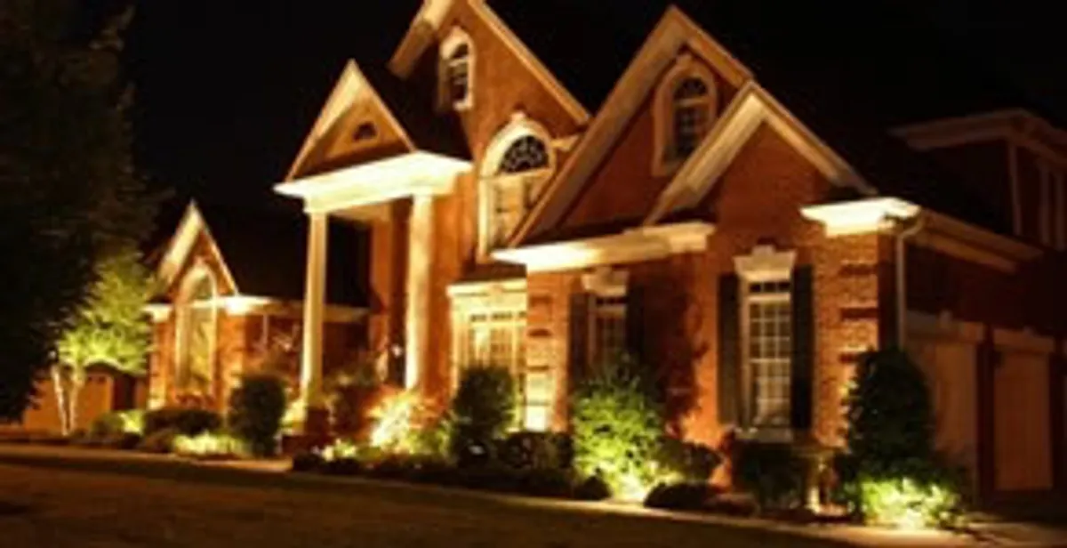 landscape lighting installation services enhancing residential exterior lighting in Spokane, WA